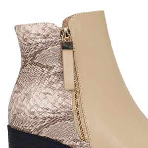 Botines Casuales Mujer Chabely  25Q3-2YI022 Nude