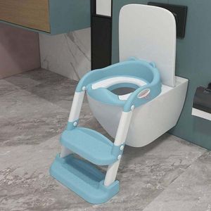Asiento Entrenamiento Para Niños con Escalera Celeste