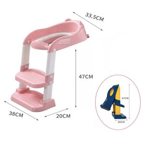 Asiento Entrenamiento Para Niños con Escalera Rosado