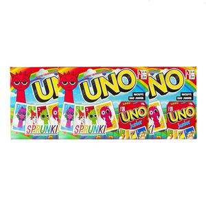 PACK 3 UNO – EDICIÓN SPRUNKI + UNO JUNIOR JUEGO DE CARTAS