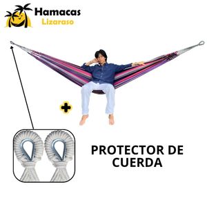 Hamacas Andina Color Rosado de Algodón - Hamacas Lizaraso