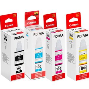 Botella Tinta  Canon GI-190 Kit pack