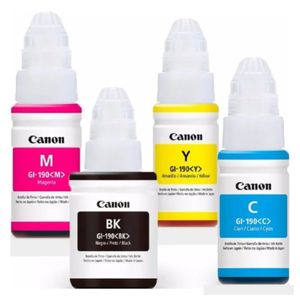 Botella Tinta  Canon GI-190 Kit pack