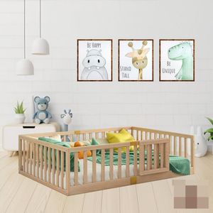 Cama Montessori Evolutiva Idol Plaza y Media
