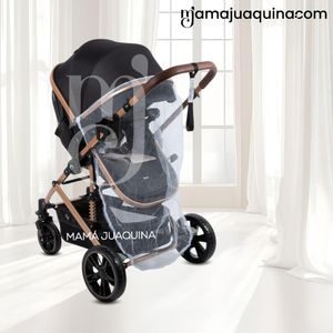 Coche Cuna Moisés de Lujo «INFINITIVE GOLD» Rosa