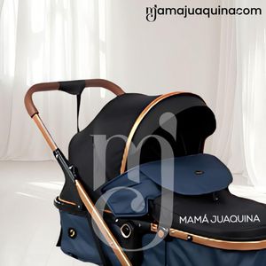 Coche Cuna «RONDA PRIME» con Porta bebé Blue
