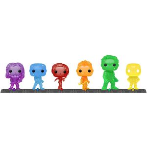 Funko Pop Vengadores Thor Capitan America Widow Hawkeye Hulk Iron Man Pack de 6