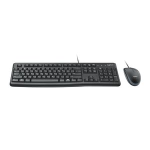 Kit Teclado y Mouse Logitech MK120 Alámbrico Conexión USB