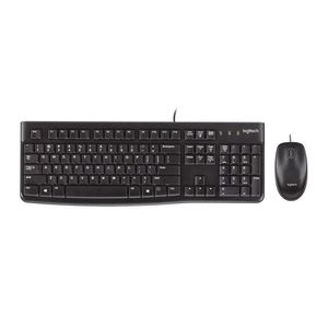 Kit Teclado y Mouse Logitech MK120 Alámbrico Conexión USB