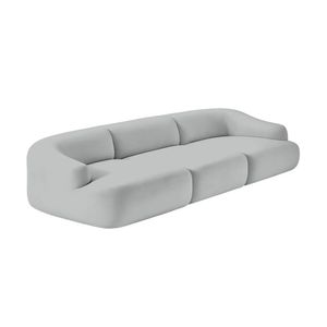 Sofá Premium Mezza - Gris Claro