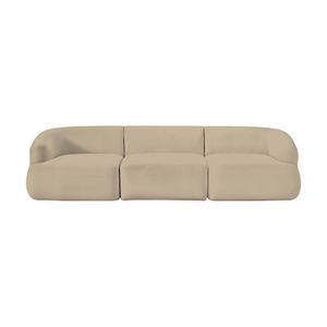 Sofá Premium Mezza - Beige Claro