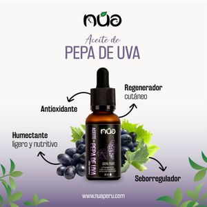 Aceite de pepa de uva NUA 30 ml