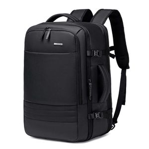 Mochila Golden Wolf GB00709 Expandible Viaje Laptop Negro