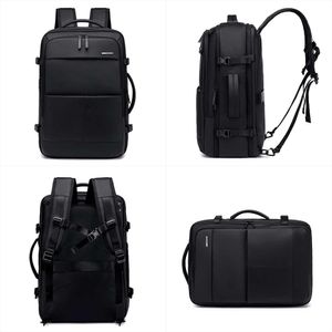 Mochila Golden Wolf GB00734 Impermeable Viaje Laptop Negro