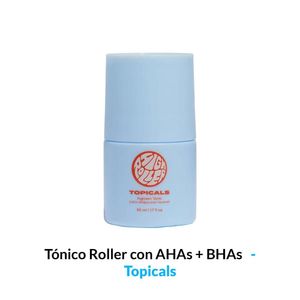Tonico RollOn Para Vellos Encarnados – Ácido Salicílico, Ahas Y Bhas + Regalo