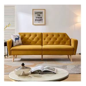 DM SOFÁ CAMA TORY - MOSTAZA