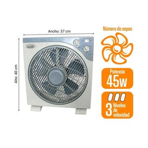Ventilador Alfano BF-1210 Recirculante 12 "