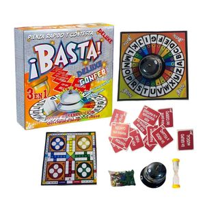 Juego de Mesa Basta Deluxe Piensa Rápido