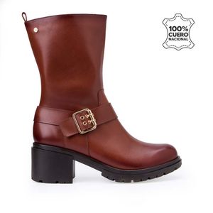 Botín Jodhpur Casual FER-2533 Tabaco Viale Cuero