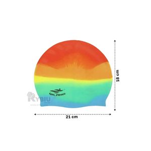 Gorro de Natacion Gravital de Color Anaranjado