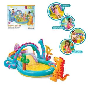 Centro de Juegos Inflable Dinosaurio  302x229x112