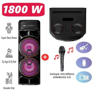 Equipo Torre LG XBOOM RNC9 1800 Wats