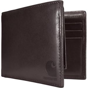 Carhartt Carteras de cuero marrón para hombre, disponibles en muchos estilos