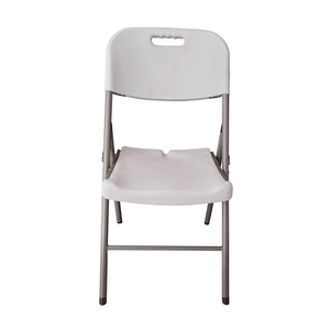 Silla Plegable GB-ZD108B Plástico Blanca Orange