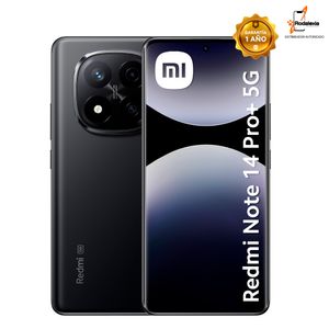 XIAOMI REDMI NOTE 14 PRO+ 5G 8+256GB COLOR NEGRO MEDIANOCHE