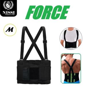 Faja Laboral Corrector Force Negro Talla -M