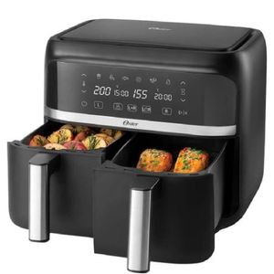 FREIDORA DE AIRE OSTER CKSTAF7MCDDF DUAL 7.6 LITROS