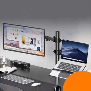 Soporte de Monitor 13"- 27" Pulgadas con doble brazo  Color Negro