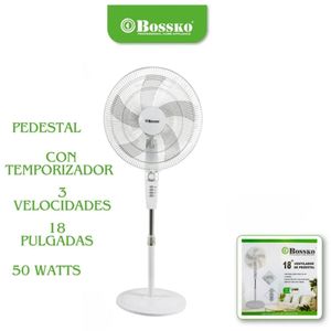 Ventilador de Pedestal Bossko BK-8457VB 18