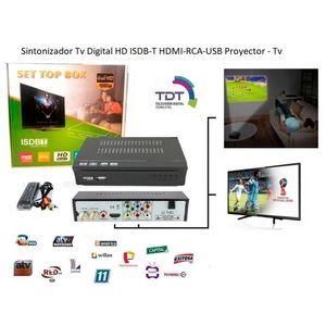 Decodificador Sintonizador Canal Digital De Tv Full Hd Hdmi