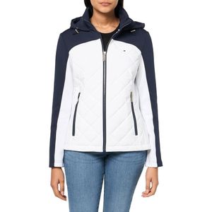 Tommy Hilfiger Quilted Scuba Outerwear Casaca Mujer