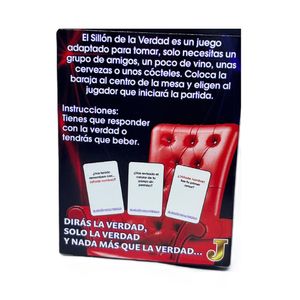 Juego de mesa Cartas el Sillón de la verdad