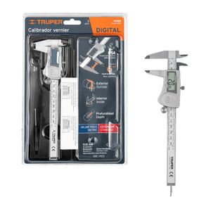 Calibrador Vernier Digital Truper 6 Pulgadas - Milimetrico