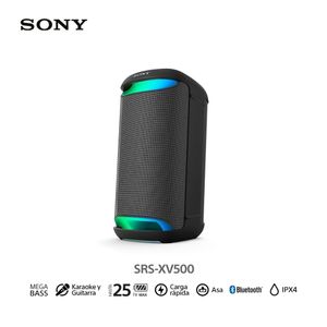 PARLANTE BLUETOOTH SONY SRS-XV500 CON MEGA BASS FIESTAS