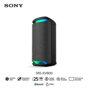 Sony Parlante Bluetooth SRS-XV800 para fiestas Mega Bass