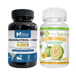 RESVERATROL + NAD + GARCINIA CAMBOGIA HEALTHNATURAL