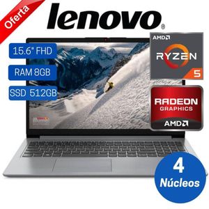 Laptop Lenovo IdeaPad 1 15AMN7 15.6" FHD TN, AMD Ryzen 5 7520U ,Ram 8GB, SSD 512GB, Free Dos