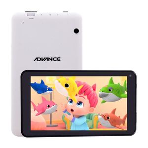 TABLET PARA NIÑOS ADVANCE PRIME 7 PULGADAS 2GB RAM 32GB ROM - TR6965 + CASE ALIEN ROJO