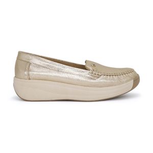 Mocasines Casual Mujer Cuero Par&ss  PA25Q2-530X4 Dorado