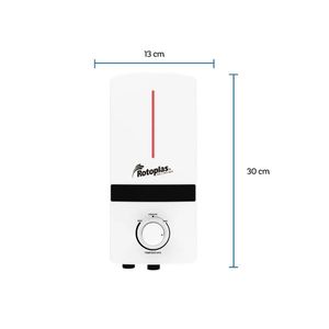 Rapiducha Eléctrica Rotoplas Spazio 5500w Blanco