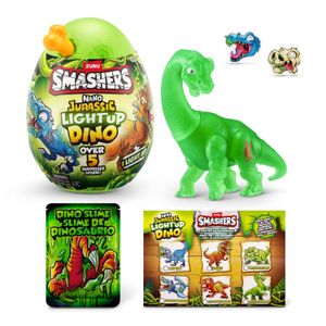 Dinosaurio Jurasico Sorpresa Luminoso Smashers