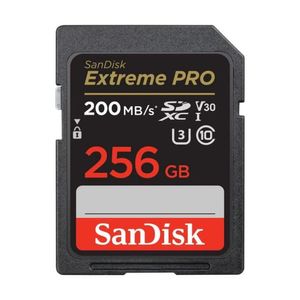 Memoria SanDisk Extreme PRO UHS-I SDXC 256 GB (200MB/S)