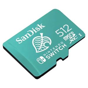 Memoria MICRO SD 512 GB NINTENDO SWITCH SANDISK