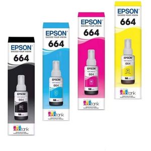 TINTA EPSON 664 PACK DE 4 COLORES T664