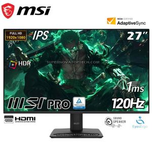 MONITOR MSI PRO MP275 E2 27 IPS FHD 120Hz 1ms Parlante