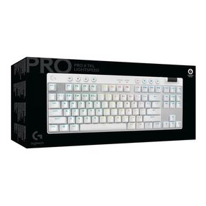 TECLADO LOGITECH PRO X TKL LIGHTSPEED WHITE 920-012143 GAMING